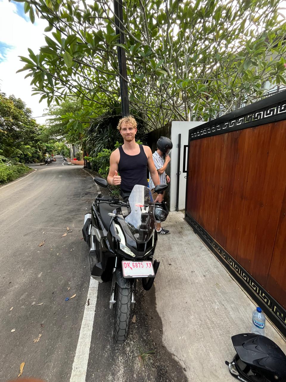Customer with a Honda ADV
